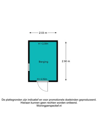 Plattegrond - Koraalstraat 23, 4817 HM Breda - Koraalstraat 23 - Berging - 2D.jpg